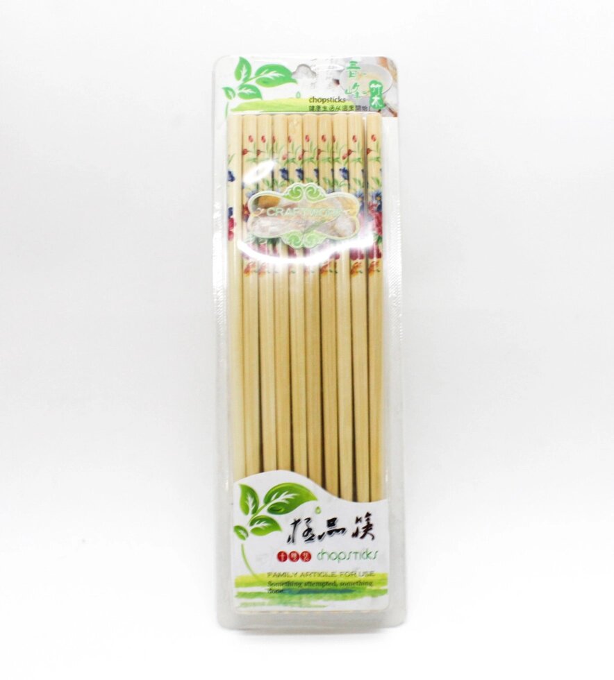 Бамбуковые палочки для еды, 20 шт. от компании Интернет-магазин VPROK_kz - фото 1