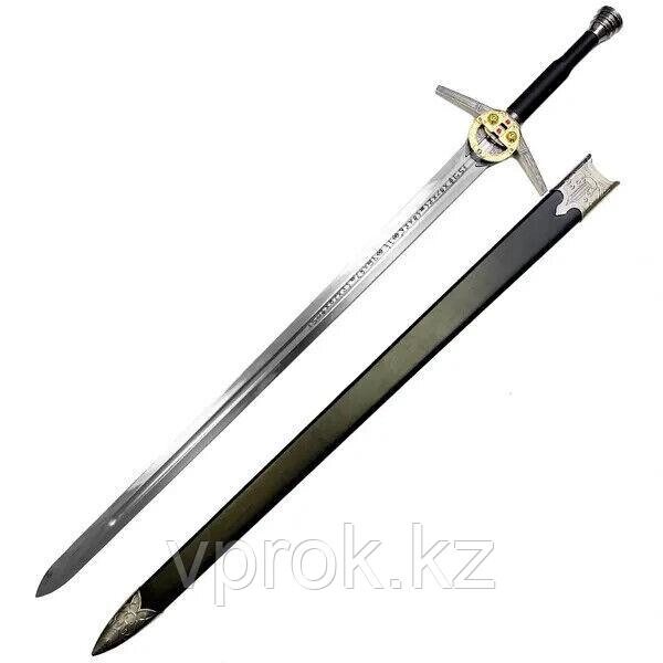 Бутафорский стальной меч Ведьмак "Стальной меч Геральта", 114 см, 1,96 кг от компании Интернет-магазин VPROK_kz - фото 1
