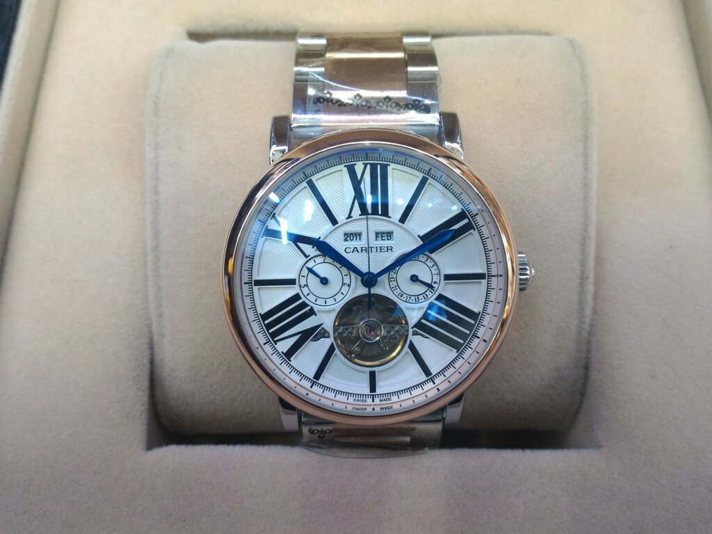 Часы мужские Cartier_0017 от компании Интернет-магазин VPROK_kz - фото 1