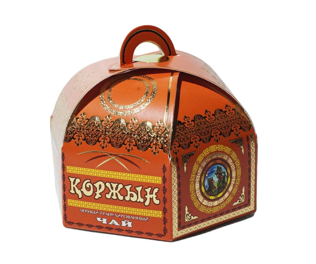 Чай "Коржын" в подарочной коробочке (бонбоньерке), 9 см от компании Интернет-магазин VPROK_kz - фото 1