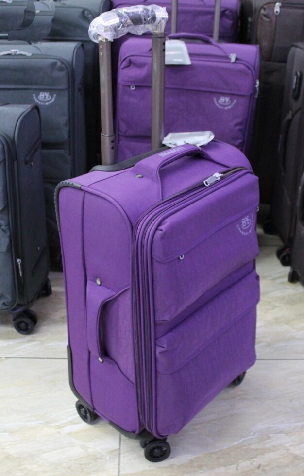 Чемодан дорожный "SHANGYI", фиолетовый, маленького размера от компании Интернет-магазин VPROK_kz - фото 1