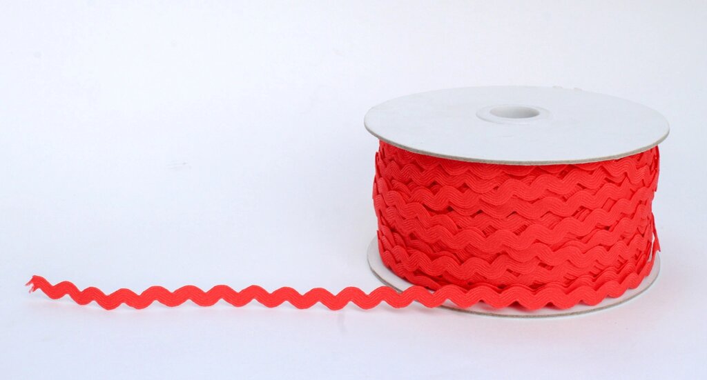 Декоративная лента для одежды, кружевная, красная от компании Интернет-магазин VPROK_kz - фото 1