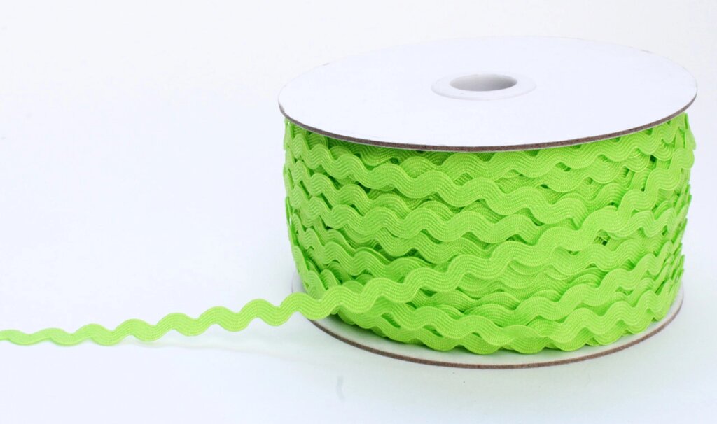 Декоративная лента для одежды, кружевная, светло-зеленая от компании Интернет-магазин VPROK_kz - фото 1