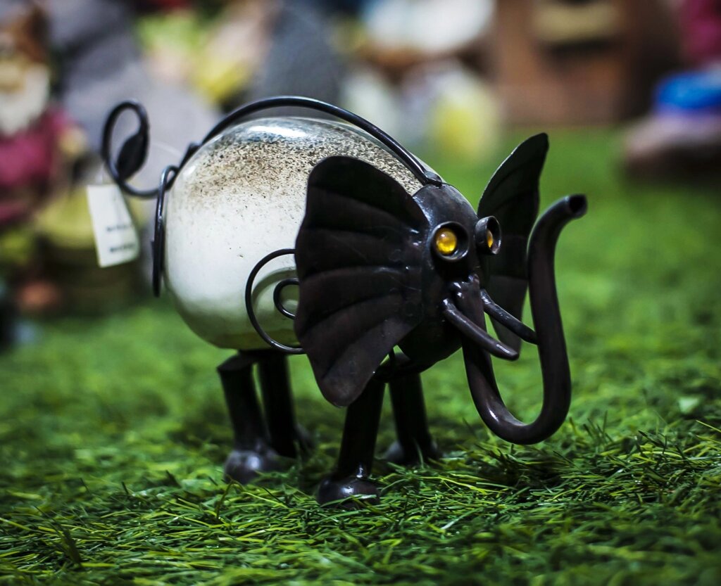Декоративная садовая фигурка "Слон" от компании Интернет-магазин VPROK_kz - фото 1