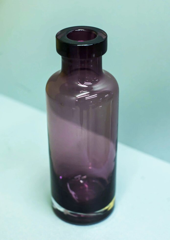 Декоративная ваза "Бутылка" (матовое стекло) от компании Интернет-магазин VPROK_kz - фото 1