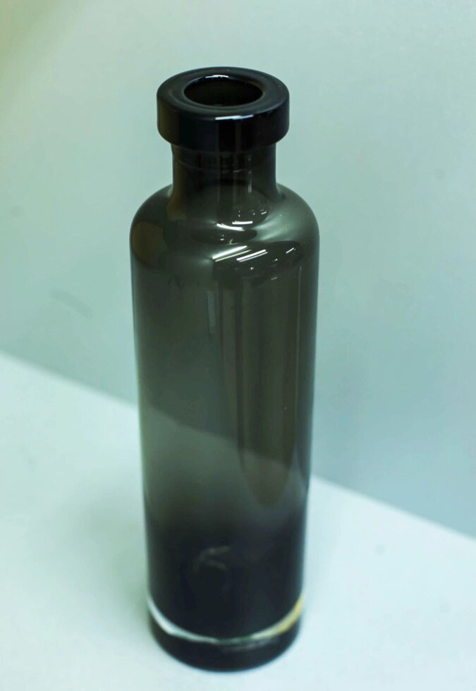 Декоративная ваза "Бутылка" (зеленое стекло) от компании Интернет-магазин VPROK_kz - фото 1