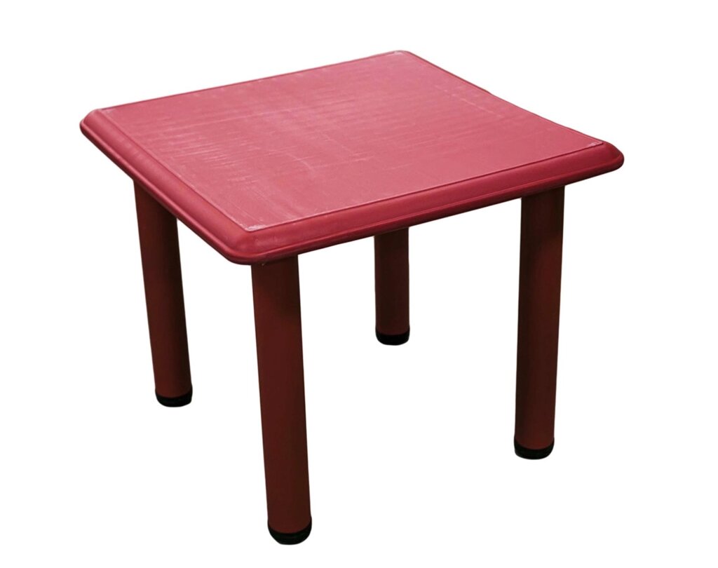 Детский стол, пластиковый (красный) от компании Интернет-магазин VPROK_kz - фото 1