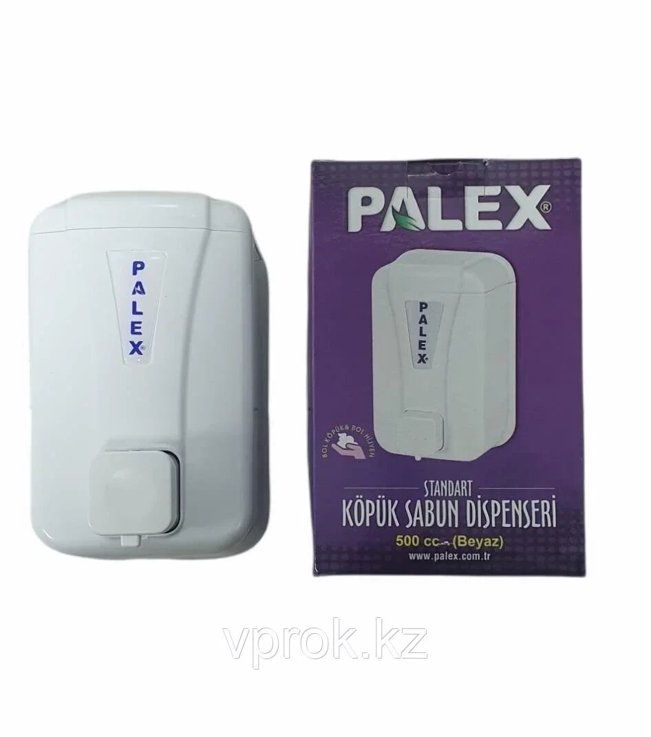 Диспенсер для пены Palex, белый, 0,5 л, от компании Интернет-магазин VPROK_kz - фото 1