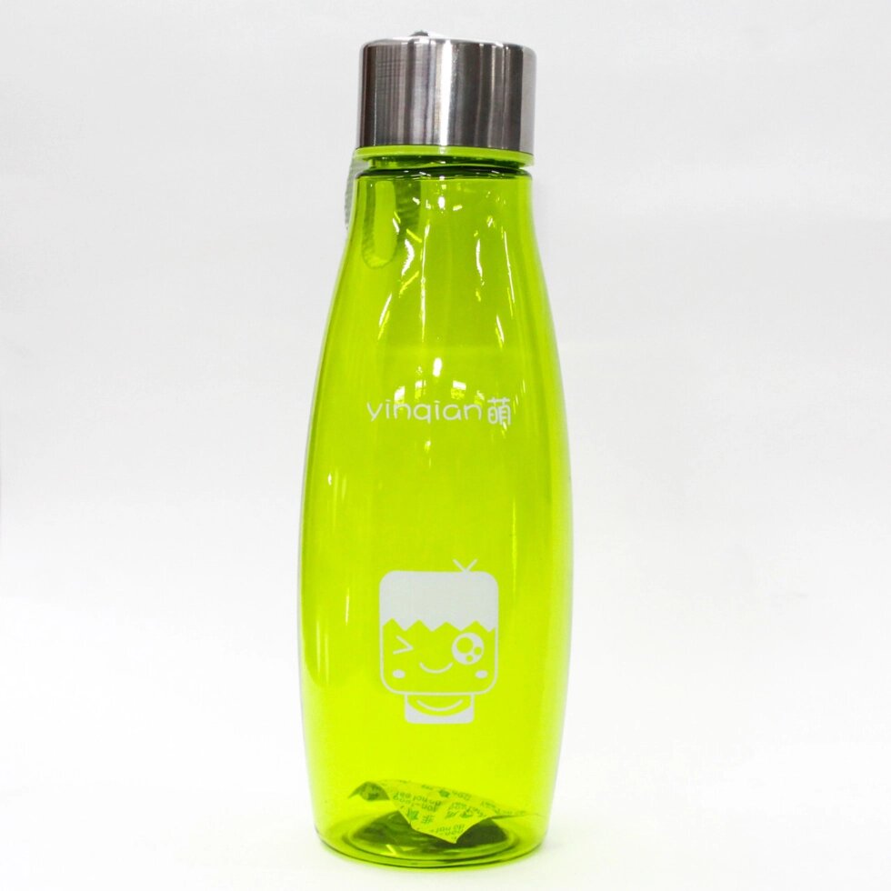 Эко бутылка для воды, 0,5 л, зеленая от компании Интернет-магазин VPROK_kz - фото 1