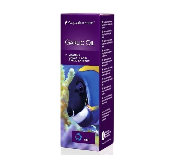 Экстракт чеснока для поддержания иммунитета морских рыб AQUAFOREST GARLIC OIL 10 мл от компании Интернет-магазин VPROK_kz - фото 1