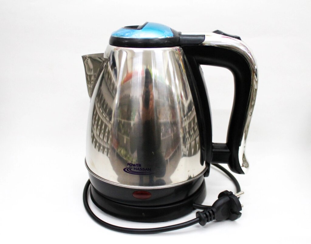 Электрический чайник, нержавеющая сталь, 1,7 л. от компании Интернет-магазин VPROK_kz - фото 1