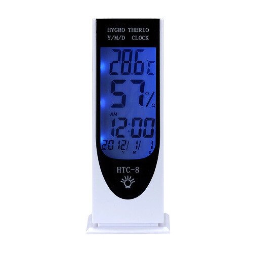 Электронный термометр, гигрометр HTC-8 от компании Интернет-магазин VPROK_kz - фото 1