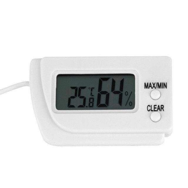 Электронный термометр влагомер для инкубатора с выносным датчиком от компании Интернет-магазин VPROK_kz - фото 1