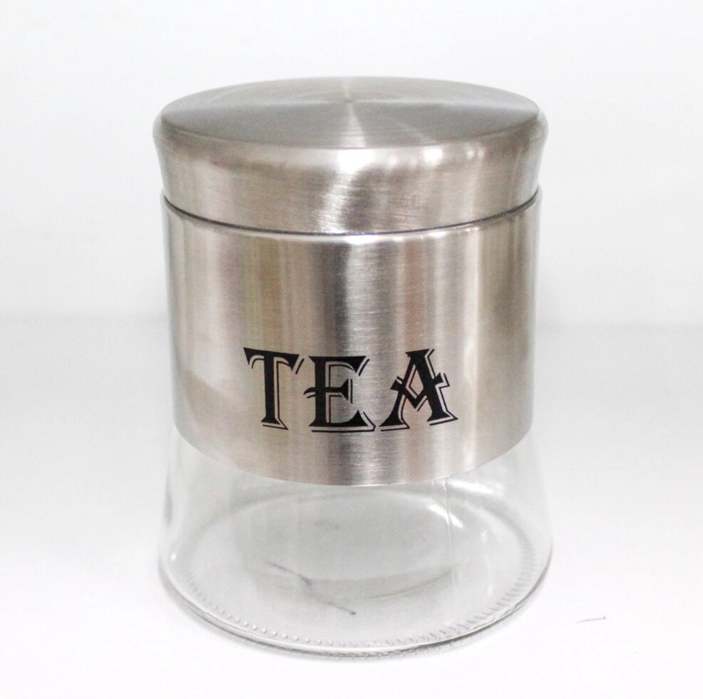 Емкость для чая, серебристая, 1 л. от компании Интернет-магазин VPROK_kz - фото 1