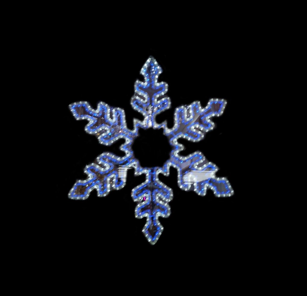 Фигура световая "Снежинка" (высота 94 см) от компании Интернет-магазин VPROK_kz - фото 1
