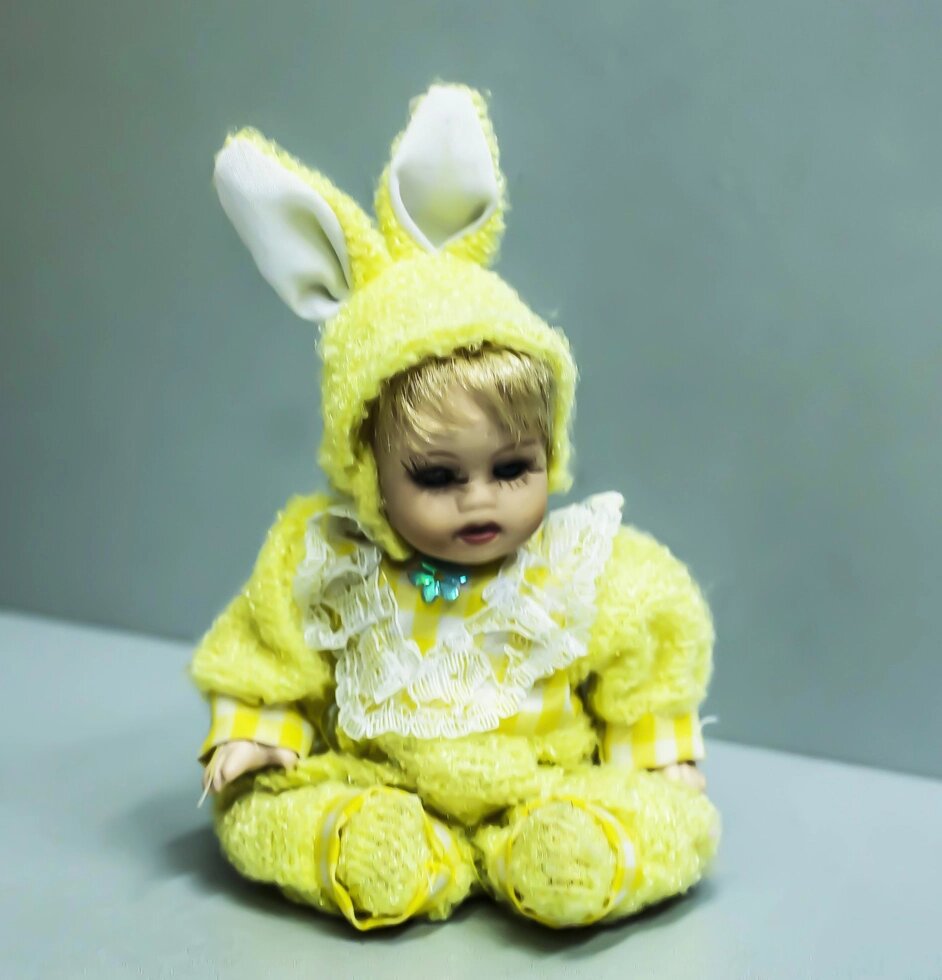 Фигурка -сувенир "Кукла в желтом костюме", 18см от компании Интернет-магазин VPROK_kz - фото 1