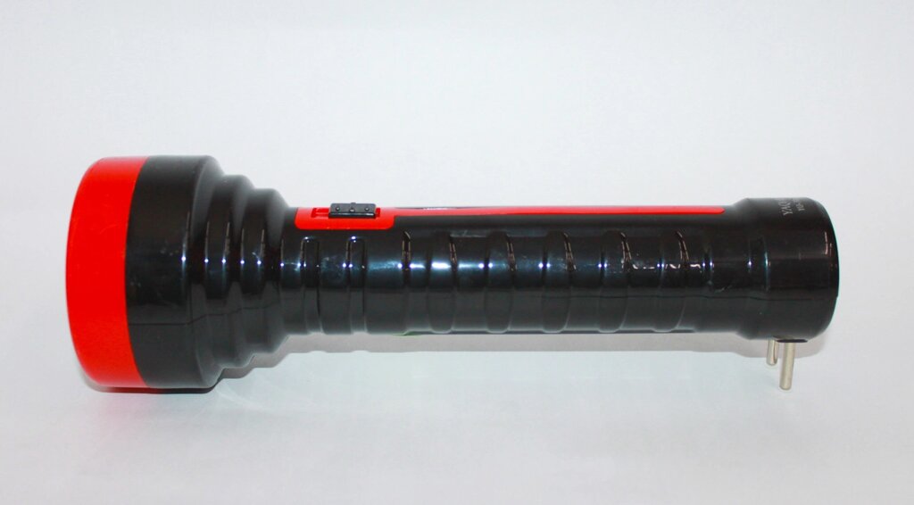 Фонарик 25 см, черно-красный от компании Интернет-магазин VPROK_kz - фото 1