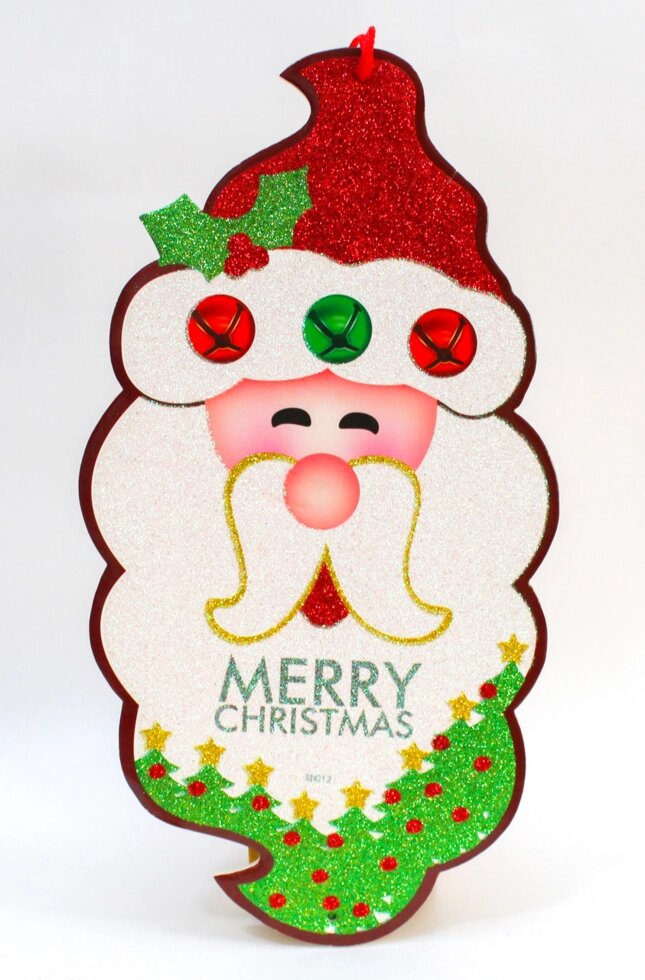 Гирлянда "MERRY CHRISTMAS", картонная, 34 см от компании Интернет-магазин VPROK_kz - фото 1