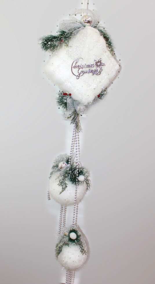 Гирлянда-подвесная, ""Christmas greetings, 85 см от компании Интернет-магазин VPROK_kz - фото 1