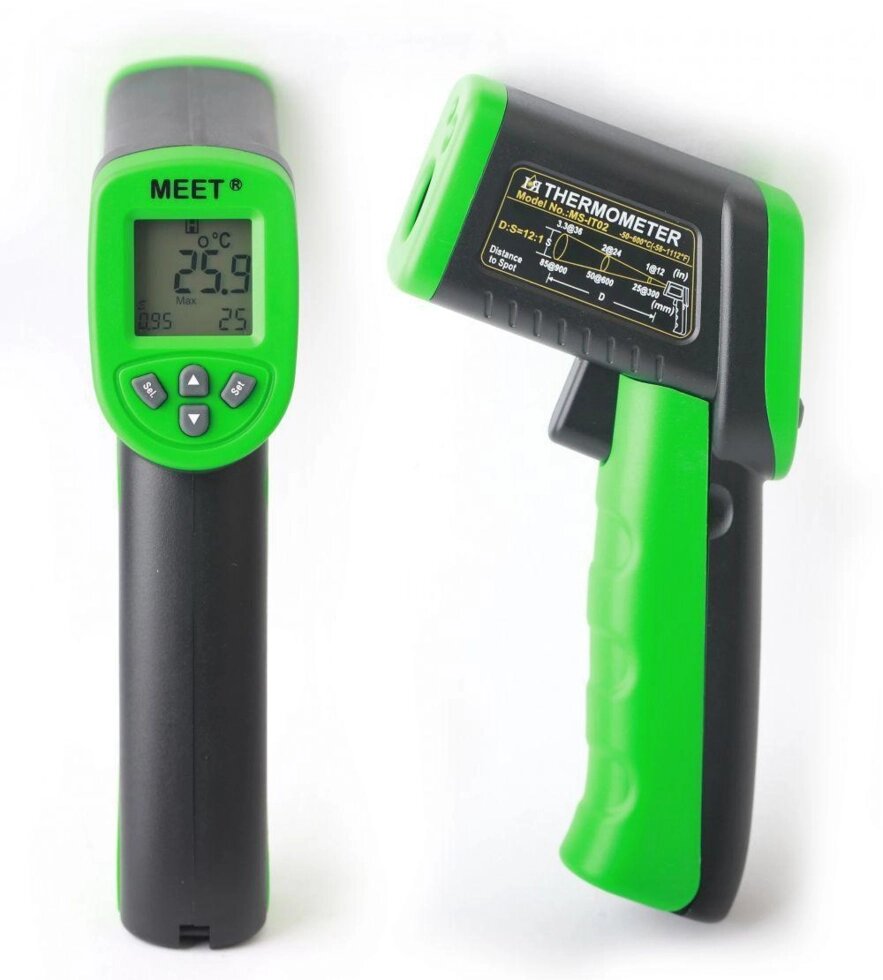 Инфракрасный термометр  600°C MS-IT02 от компании Интернет-магазин VPROK_kz - фото 1