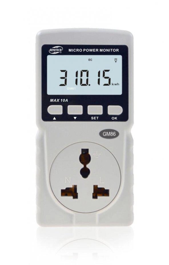 Измеритель параметров потребления электроэнергии Benetech GM86 от компании Интернет-магазин VPROK_kz - фото 1