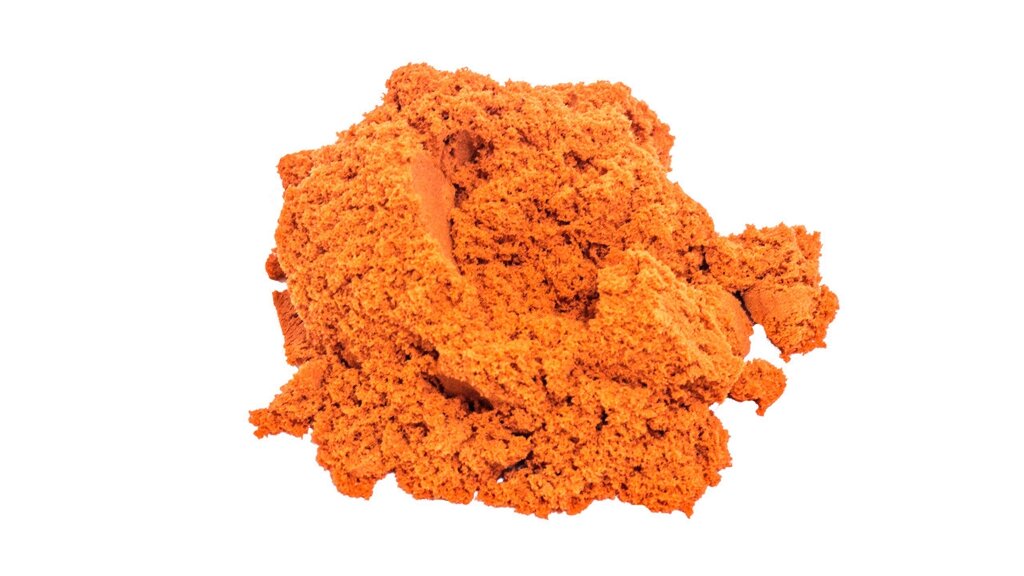 Кинетический песок 1 кг (Оранжевый), Китай от компании Интернет-магазин VPROK_kz - фото 1