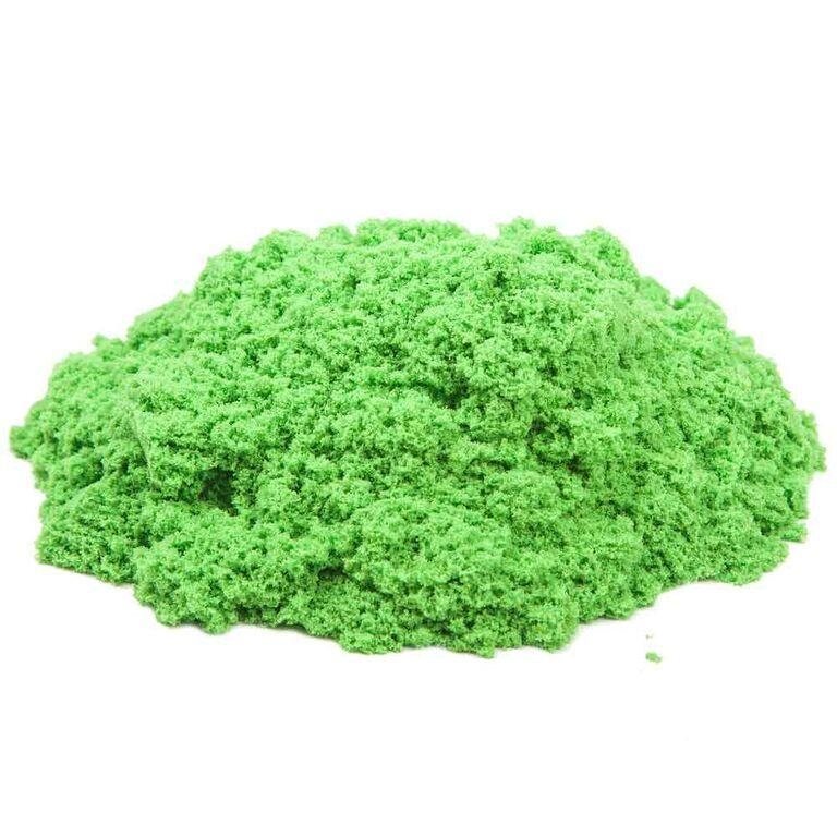 Кинетический песок 1 кг (Зеленый), Китай от компании Интернет-магазин VPROK_kz - фото 1
