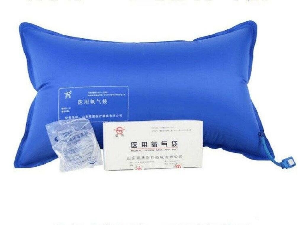 Кислородный мешок Emergency Oxygen 42 л (синий) от компании Интернет-магазин VPROK_kz - фото 1