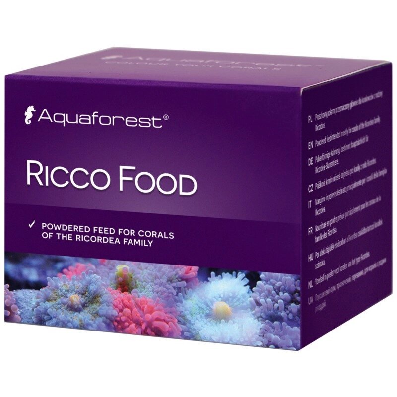 Корм для мягких кораллов AQUAFOREST RICCO FOOD 30г от компании Интернет-магазин VPROK_kz - фото 1