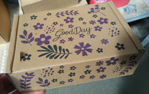 Коробка картонная самосборная Good Day 24x19x8 см