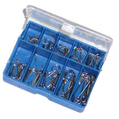 Крючки набор в коробке синей от компании Интернет-магазин VPROK_kz - фото 1
