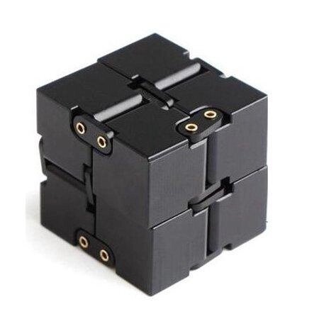 Кубик бесконечный Infinity Cube, черный от компании Интернет-магазин VPROK_kz - фото 1