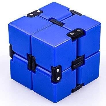 Кубик бесконечный Infinity Cube, синий от компании Интернет-магазин VPROK_kz - фото 1