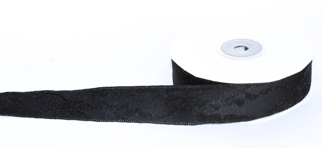 Лента эластичная для одежды, черная, 3 см от компании Интернет-магазин VPROK_kz - фото 1