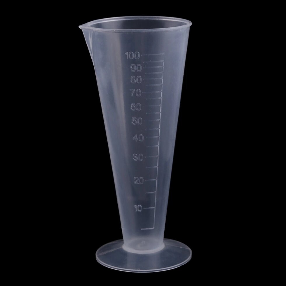 Мерный пластиковый стакан, 100 мл от компании Интернет-магазин VPROK_kz - фото 1