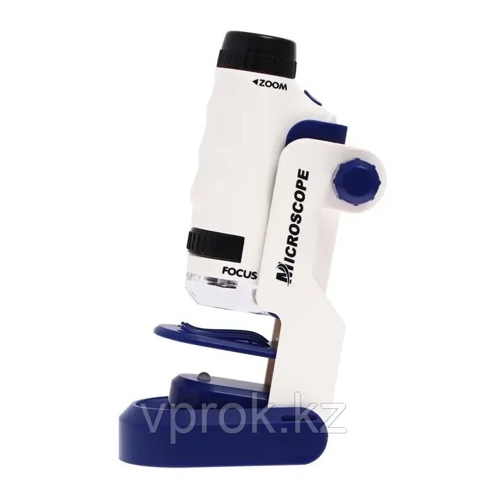 Микроскоп детский с двойной подсветкой Scientific Microscope x120 от компании Интернет-магазин VPROK_kz - фото 1