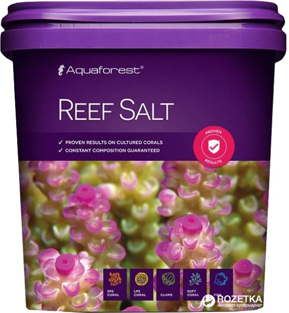 Морская Рифовая соль Aquaforest Reef salt 22 кг от компании Интернет-магазин VPROK_kz - фото 1