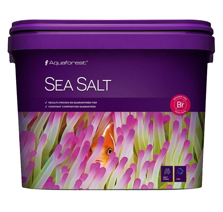 Морская соль для рыб и мягких кораллов Aquaforest Sea salt 10 кг от компании Интернет-магазин VPROK_kz - фото 1