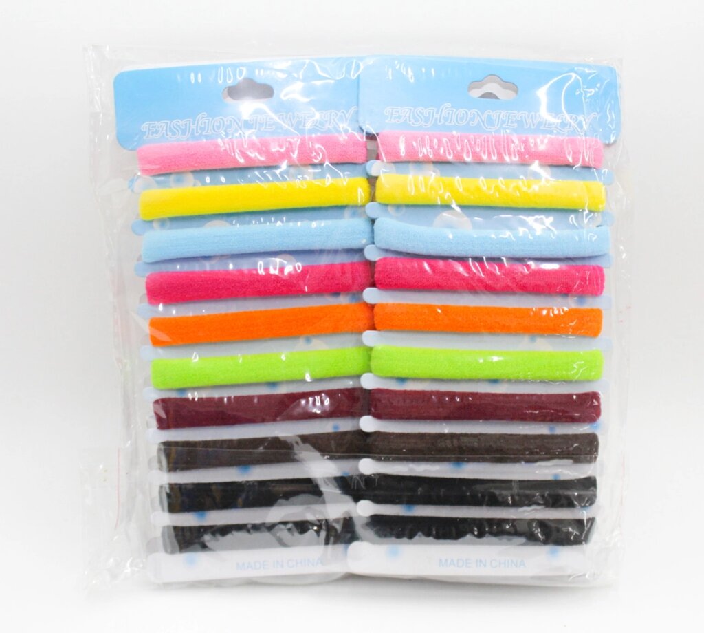 Набор резинок для волос, разноцветные, 40 шт. от компании Интернет-магазин VPROK_kz - фото 1