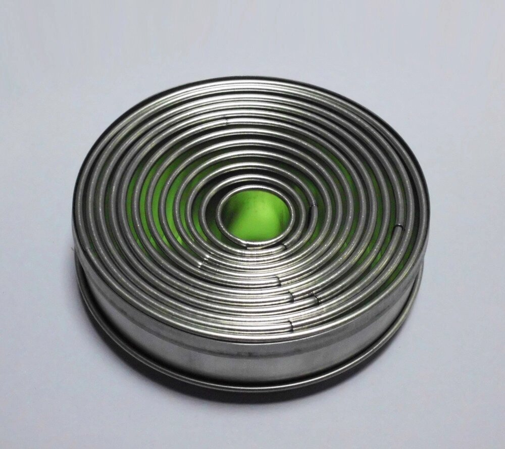 Набор вырубок "Круг" для мастики или теста 12 штук, диаметр 20-115 мм от компании Интернет-магазин VPROK_kz - фото 1