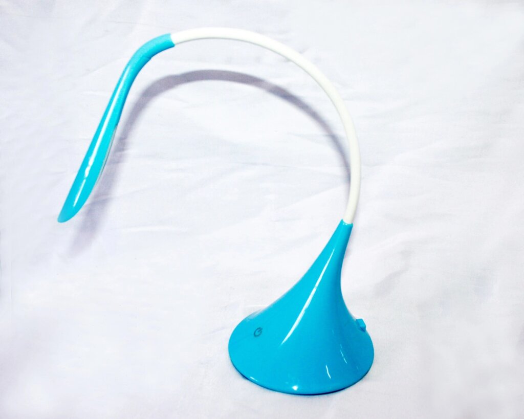 Настольная лампа, USB шнур, синий от компании Интернет-магазин VPROK_kz - фото 1
