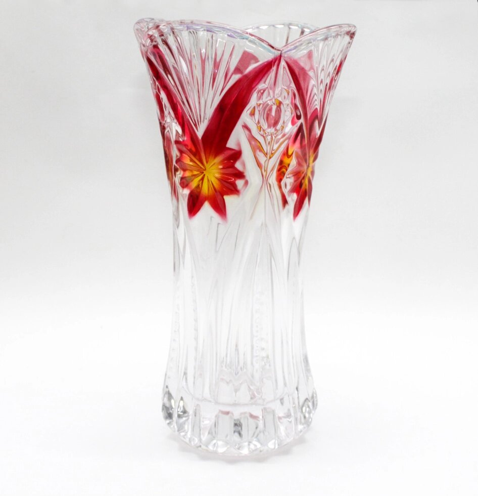 Настольная стеклянная ваза, 29 см от компании Интернет-магазин VPROK_kz - фото 1