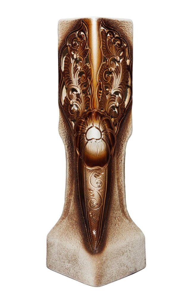 Настольная ваза для цветов, керамическая, 40 см от компании Интернет-магазин VPROK_kz - фото 1