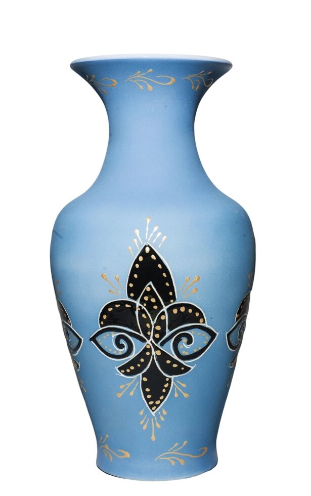 Настольная ваза "Титан" (голубая), 40 см от компании Интернет-магазин VPROK_kz - фото 1
