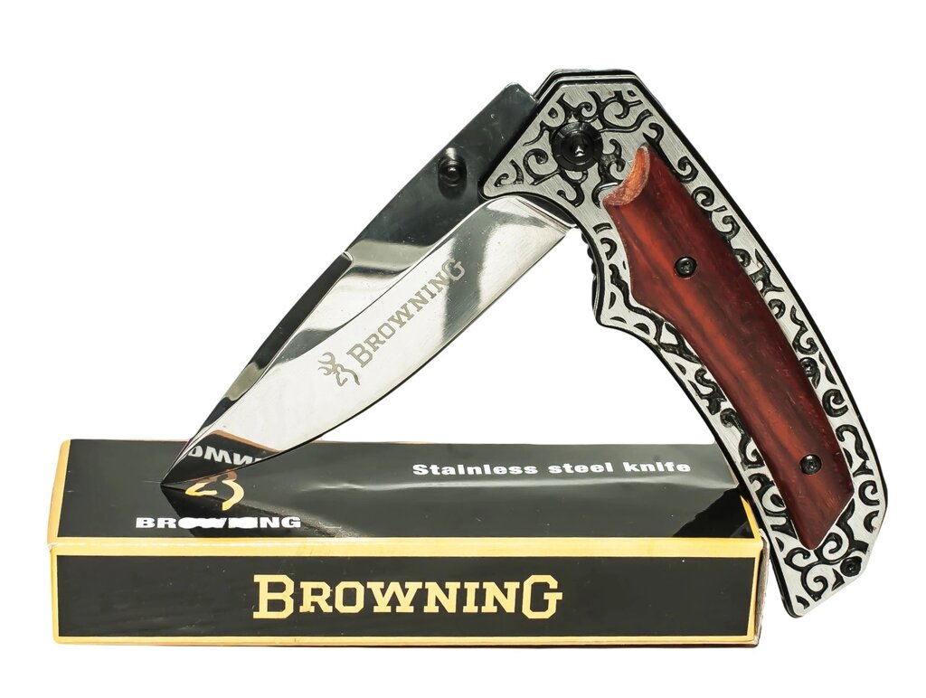 Нож складной Browning, 10-20 см от компании Интернет-магазин VPROK_kz - фото 1