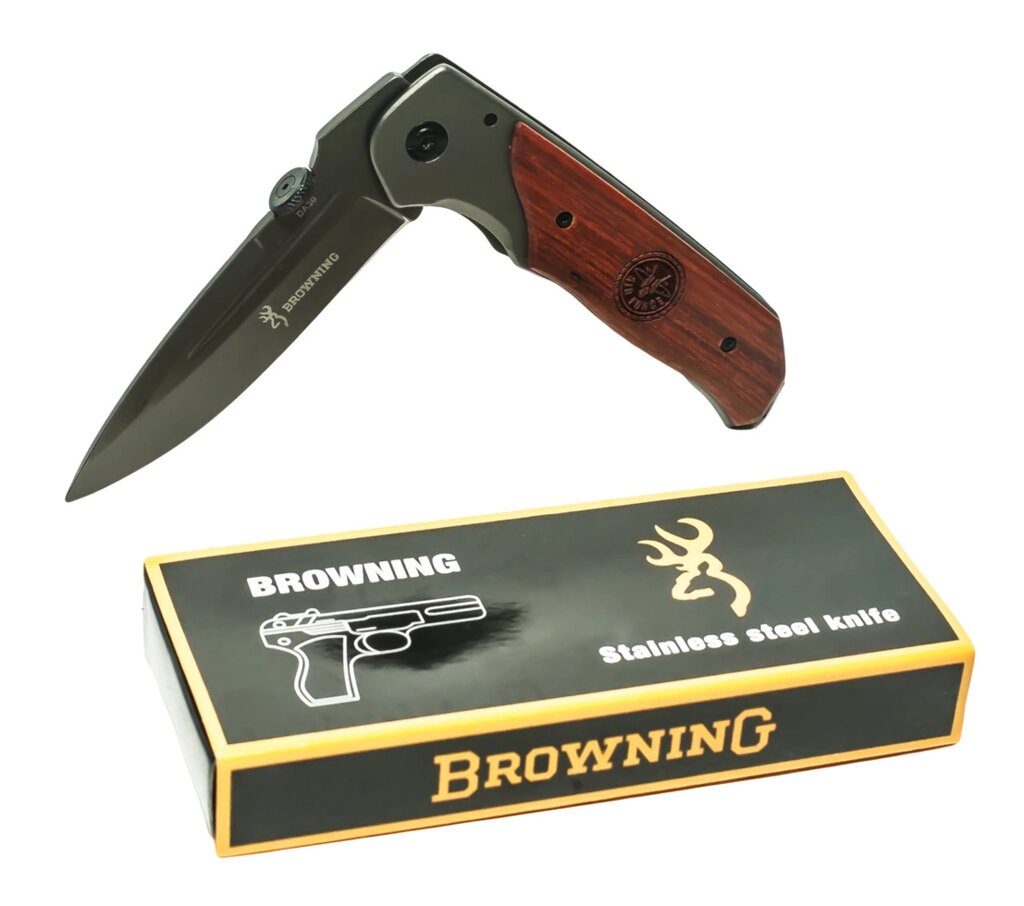 Нож складной Browning, 10-22 см от компании Интернет-магазин VPROK_kz - фото 1