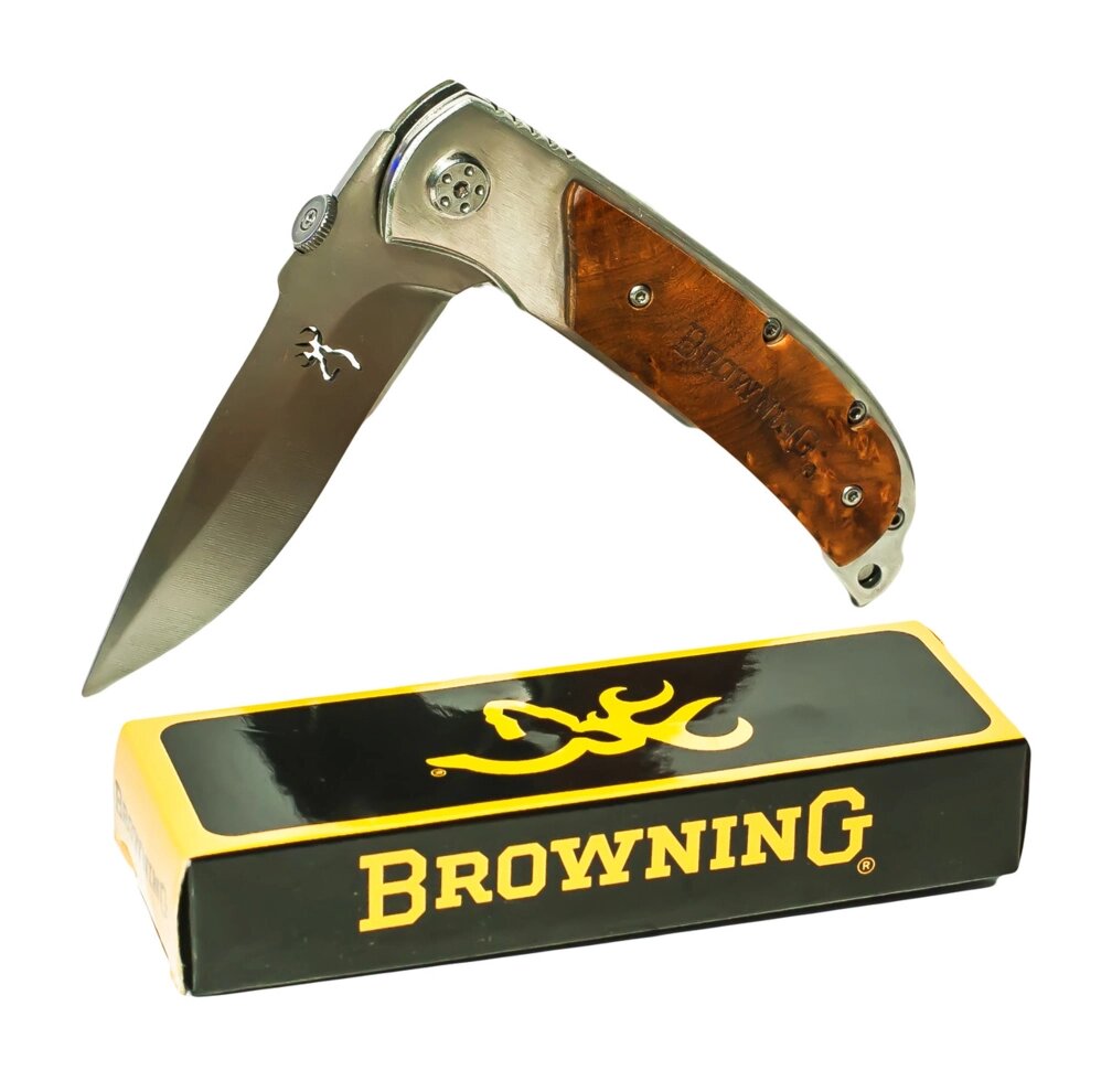 Нож складной Browning, 8,5-19 см от компании Интернет-магазин VPROK_kz - фото 1