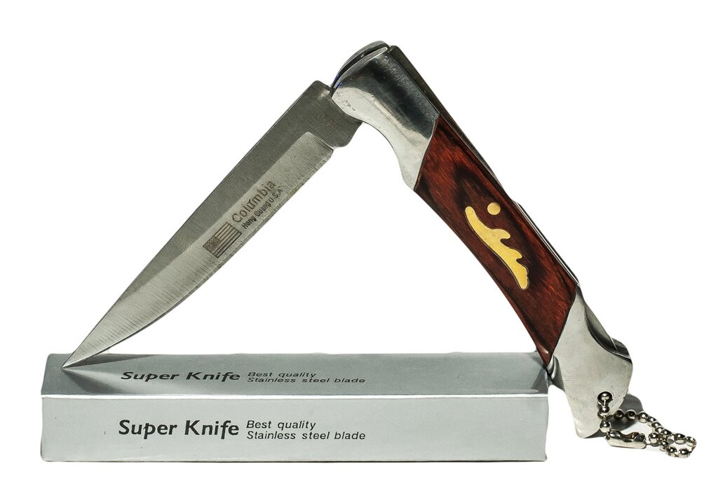 Нож складной Columbia, 7-17 см от компании Интернет-магазин VPROK_kz - фото 1