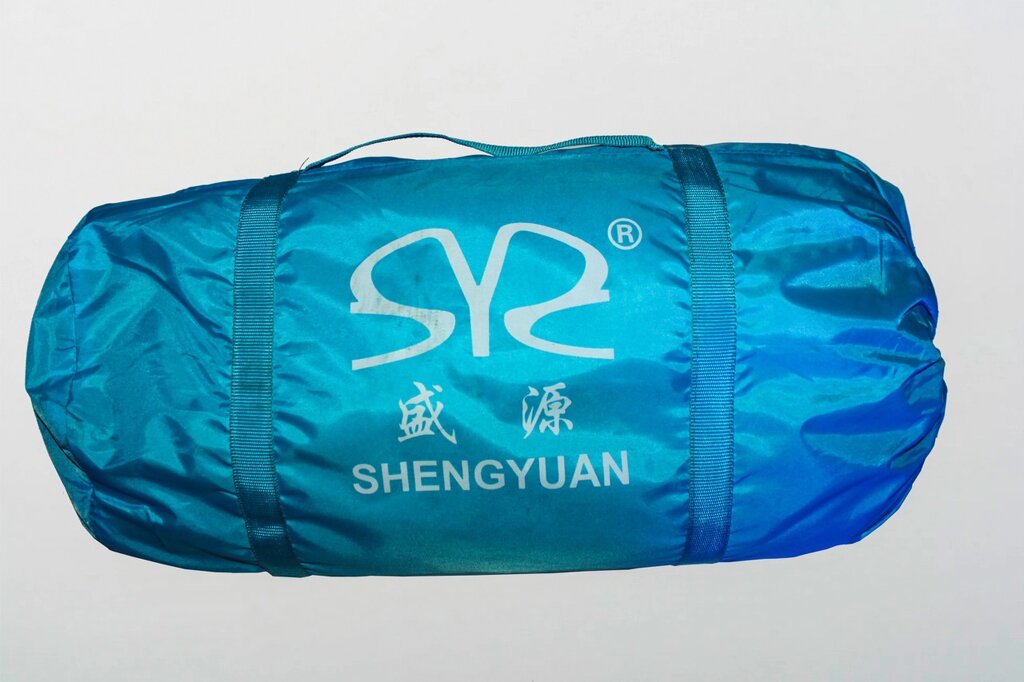 Палатка 2 местная "Shengyuan", (SY-0007), синяя от компании Интернет-магазин VPROK_kz - фото 1