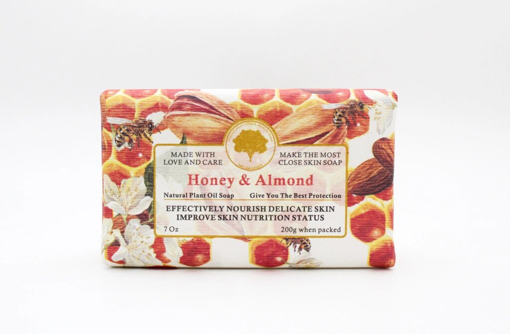 Парфюмерное мыло «Мед с орехами», 200 гр от компании Интернет-магазин VPROK_kz - фото 1